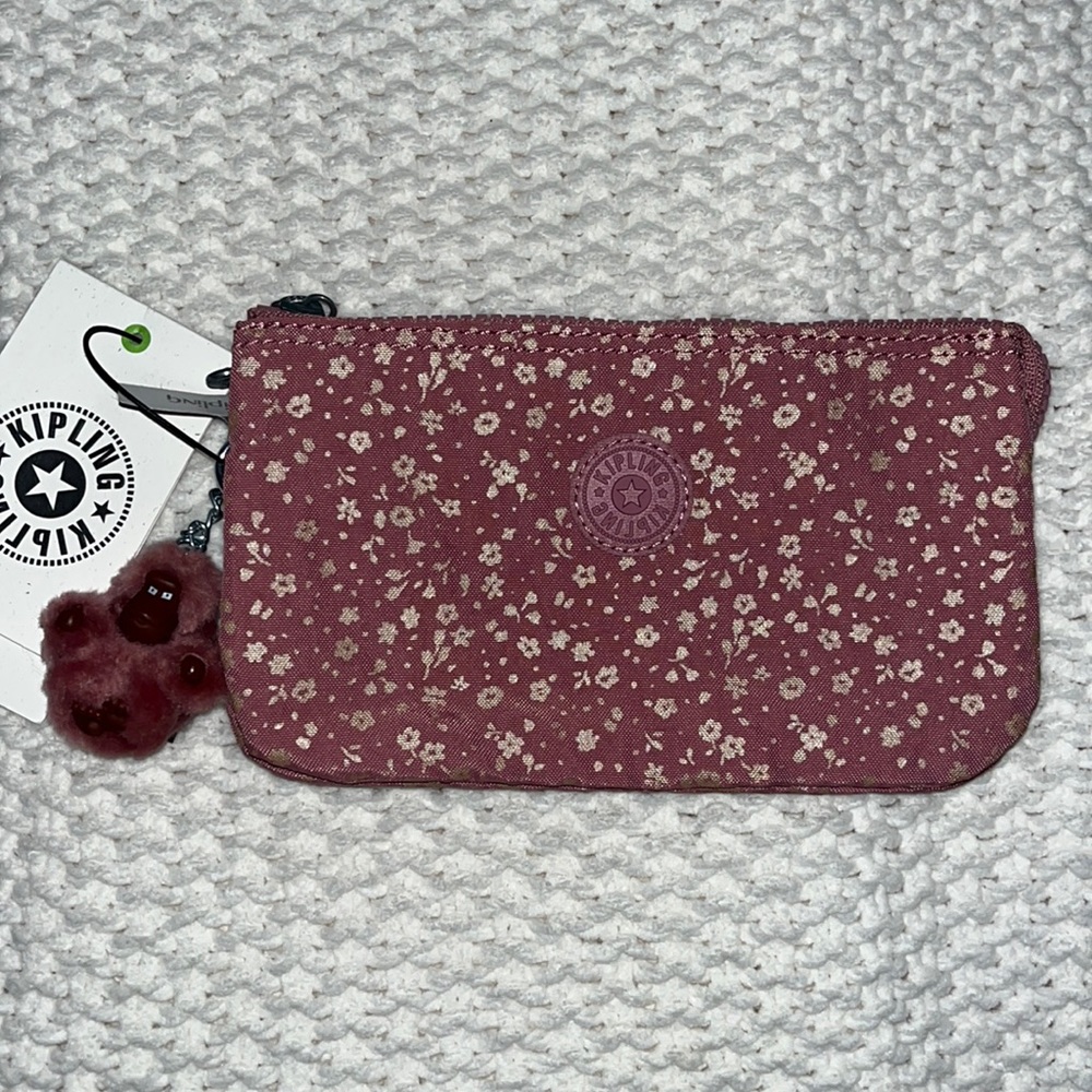 NWT: Kipling zipper pouch